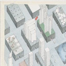 city axonometric|Rem Koolhaas, Madelon Vriesendorp. The City of the Captive .